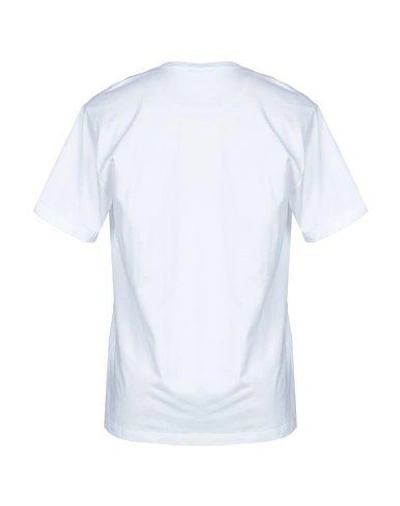 Shop Versace T-shirts In White