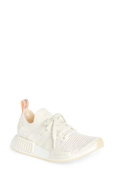 Shop Adidas Originals Nmd R1 Stlt Primeknit Sneaker In Cloud White/ Clear Orange