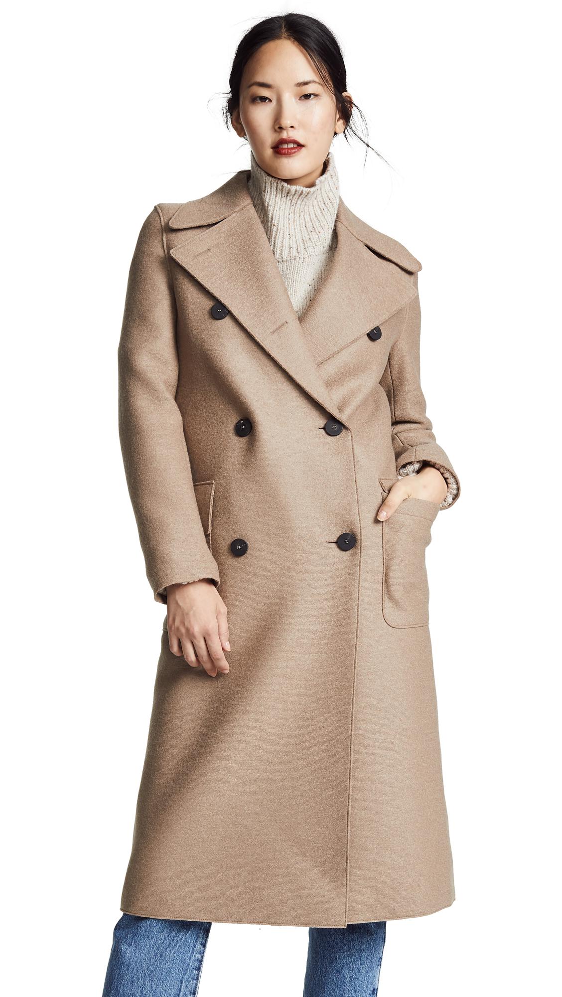 harris wharf camel coat