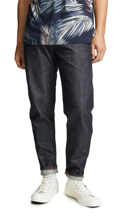 Shop Naked & Famous Easy Guy Left Hand Twill Selvedge Jeans Left Hand Twill Selvedge