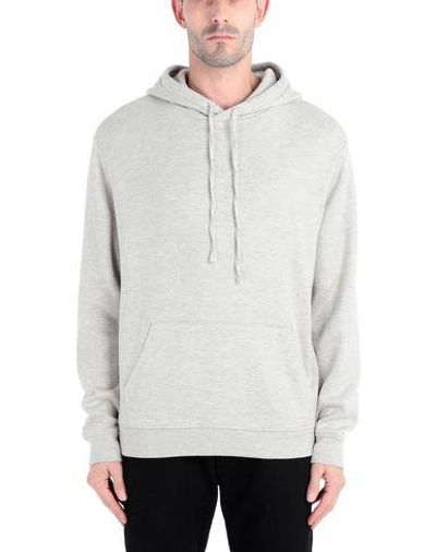 Shop Allsaints Hooded Sweatshirt In Light Grey