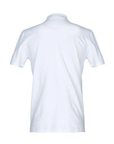 Shop Valentino Polo Shirts In White