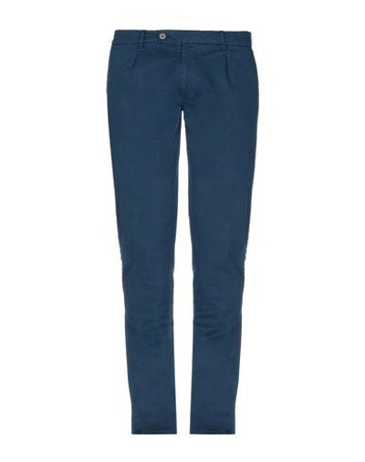 Shop Berwich Casual Pants In Slate Blue
