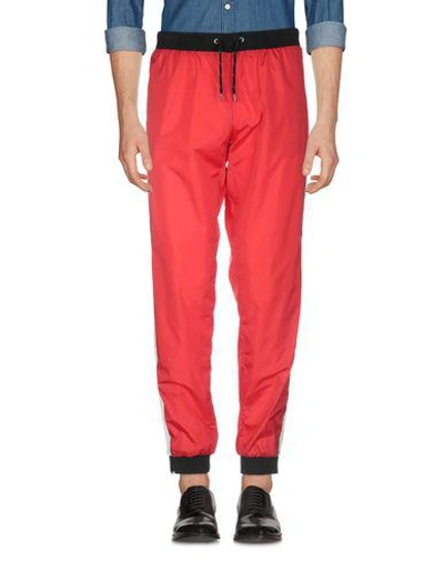 Shop Andrea Crews Casual Pants In Red