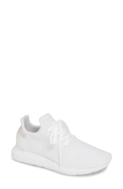 Shop Adidas Originals Swift Run Sneaker In White/ Crystal White/ White