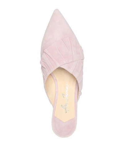 Shop Isa Tapia Mules In Pink