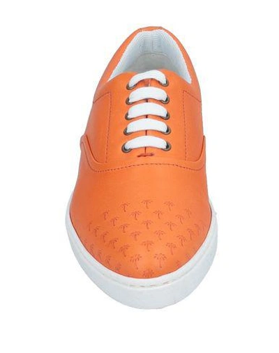 Shop Tomas Maier Sneakers In Orange