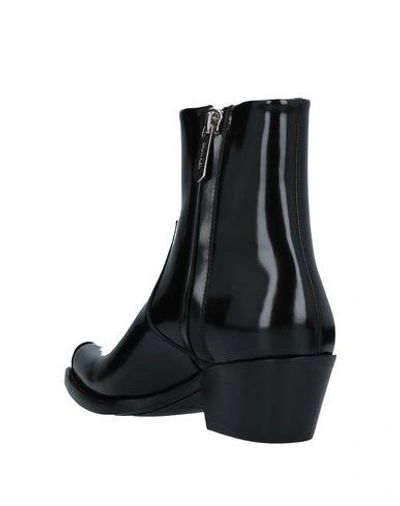 Shop Calvin Klein 205w39nyc Ankle Boot In Black