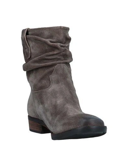 Shop Hundred 100 Ankle Boots In Steel Grey