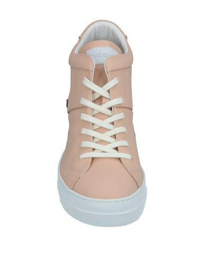 Shop Ruco Line Rucoline Woman Sneakers Blush Size 8 Textile Fibers In Pink