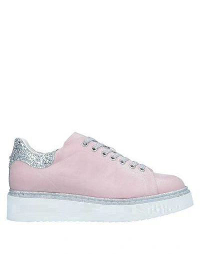 Shop Cult Woman Sneakers Pink Size 7 Textile Fibers