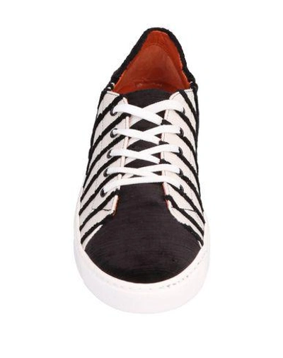 Shop Bams Sneakers In Ivory
