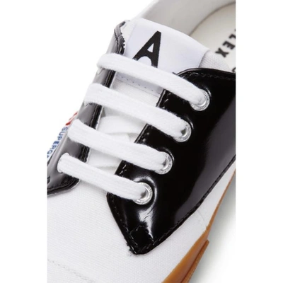 Shop Alexa Chung White & Black Superga Edition 2767 Sneakers