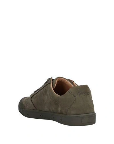 Shop Spring Court Sneakers In Military Green