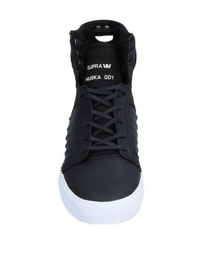 Shop Supra Sneakers In Black