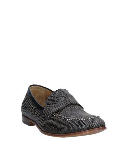 Shop Raparo Loafers In Dark Brown