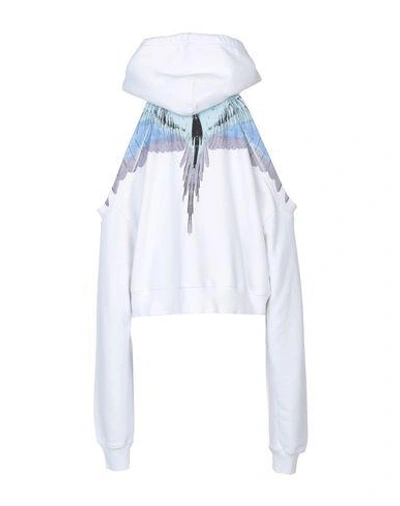 Shop Marcelo Burlon County Of Milan Marcelo Burlon Woman Sweatshirt White Size S Cotton