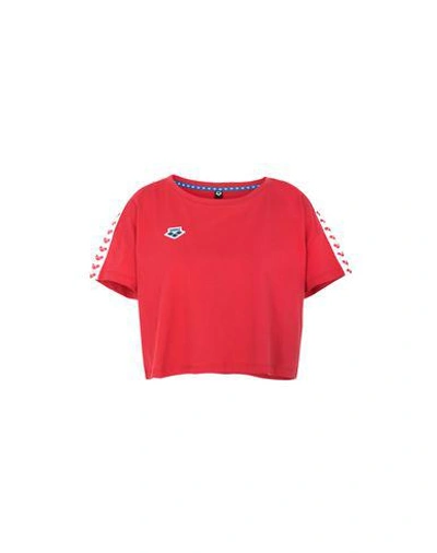 Shop Arena T-shirts In Red