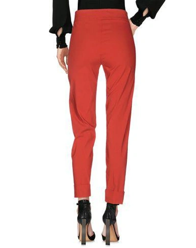 Shop Avenue Montaigne Woman Pants Rust Size 2 Viscose, Polyamide, Elastane In Red