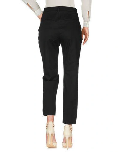 Shop Pinko Woman Pants Black Size 8 Cotton, Elastane
