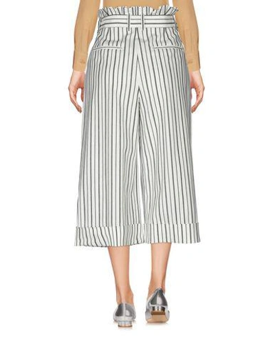 Shop Alice And Olivia Cropped Pants & Culottes In White