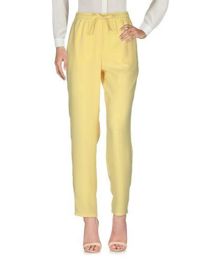 Boutique Moschino Pants In Yellow