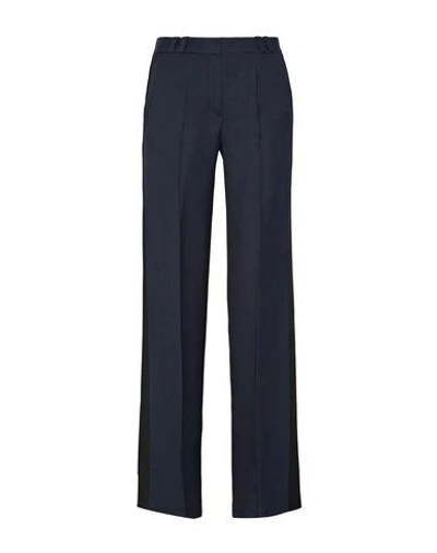 Shop Pallas Casual Pants In Dark Blue