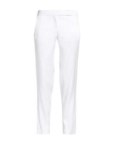 Shop Amanda Wakeley Casual Pants In White