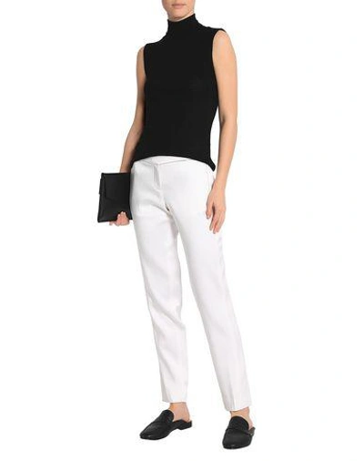 Shop Amanda Wakeley Casual Pants In White