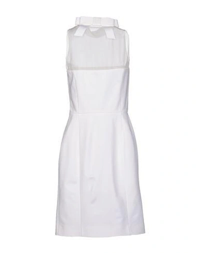 Shop Viktor & Rolf Short Dress In White