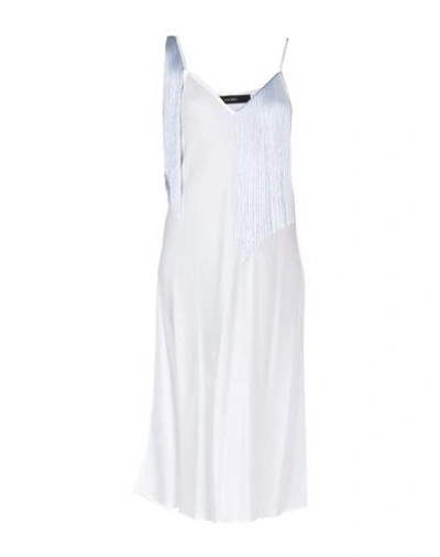 Shop Ellery 3/4 Length Dresses In White