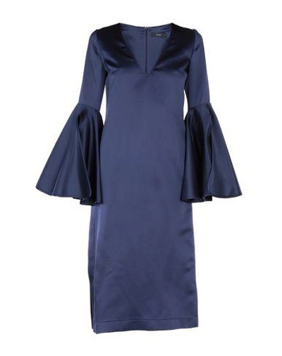Shop Ellery Midi Dresses In Blue