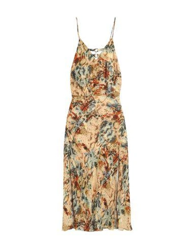 Shop Haute Hippie Midi Dress In Sand