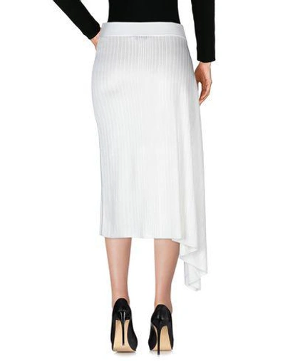 Shop Cushnie Et Ochs Midi Skirts In Ivory