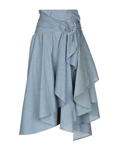 Faith Connexion Midi Skirts In Slate Blue | ModeSens