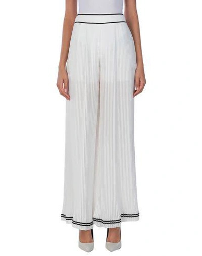 Shop Philosophy Di Lorenzo Serafini Woman Pants White Size 6 Polyester