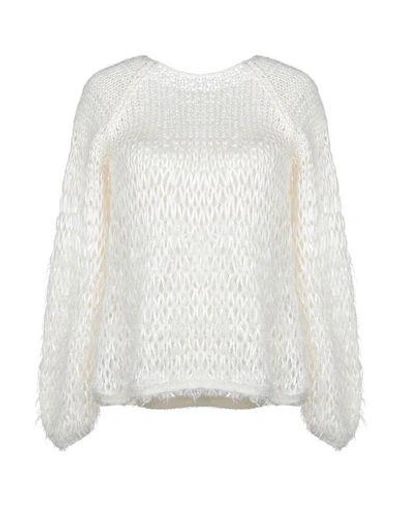 Shop The Row Sweater In Ivory