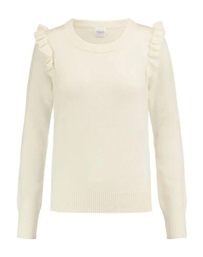 Shop Madeleine Thompson Sweaters In Ivory