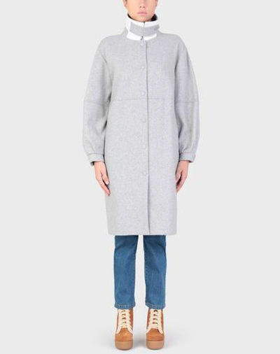 Shop See By Chloé Coats In Light Grey