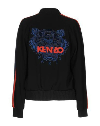 Shop Kenzo Bomber In Black