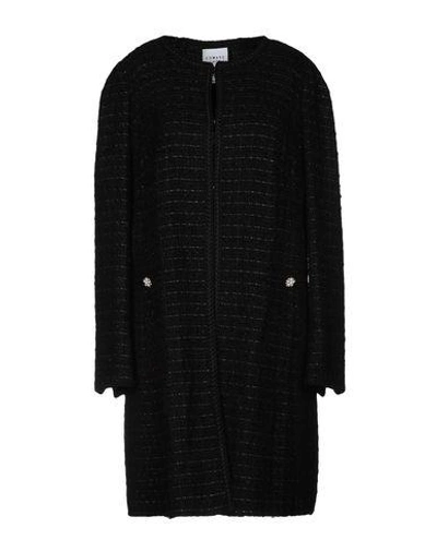 Shop Edward Achour Coat In Black