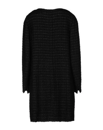 Shop Edward Achour Coat In Black