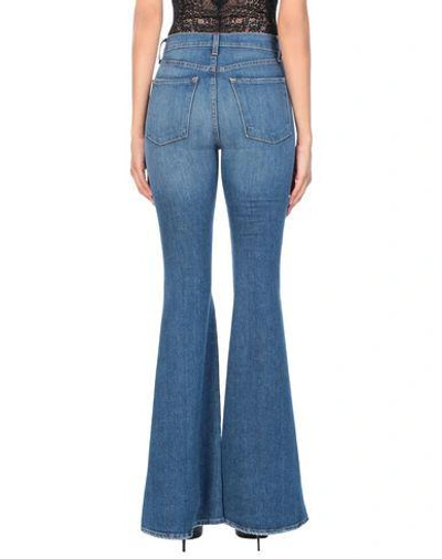 Shop Alice And Olivia Denim Pants In Blue