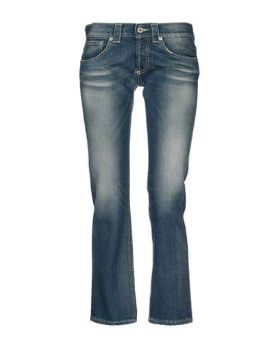 Shop Dondup Denim Pants In Blue