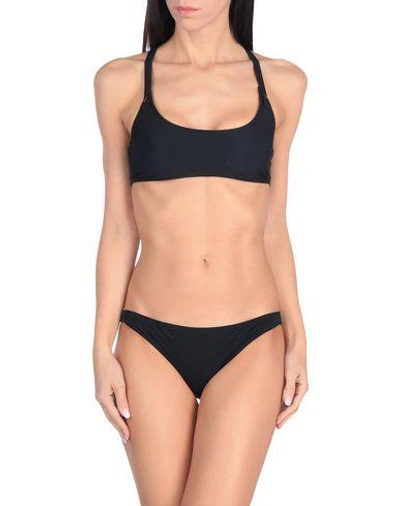 Shop Tomas Maier Woman Bikini Black Size 2 Polyamide, Elastane