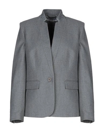 Shop Stella Mccartney Sartorial Jacket In Grey