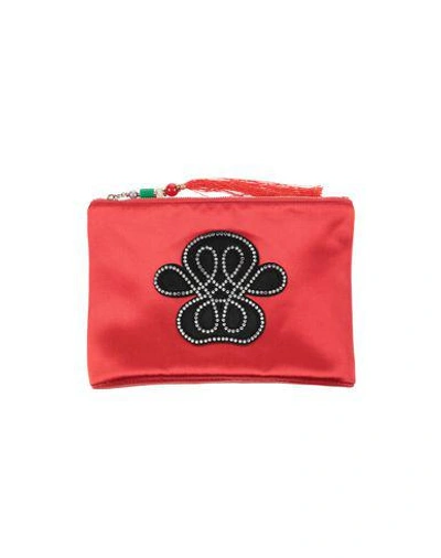 Shop Charlotte Olympia Pouch In Red