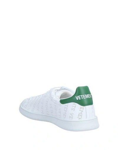 Shop Vetements Sneakers In White