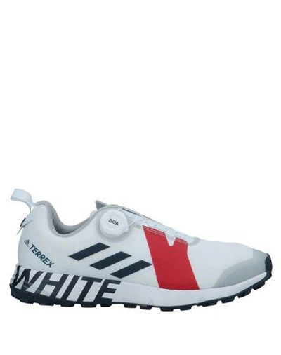 Shop Adidas X White Mountaineering Sneakers In White