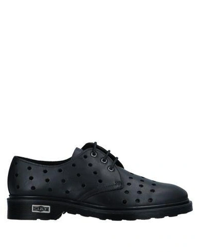 Shop Cult Man Lace-up Shoes Black Size 9 Soft Leather